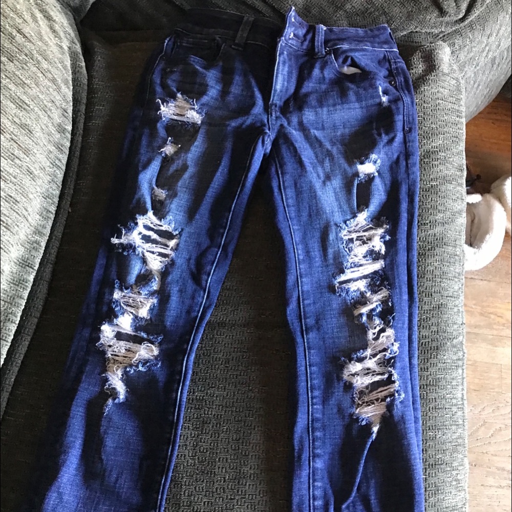 American eagle cropped jeans!